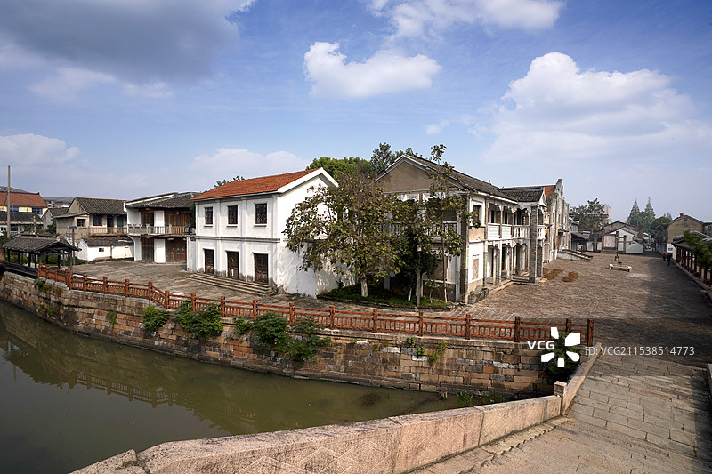 浙江省嘉兴市秀洲区新塍古镇图片素材