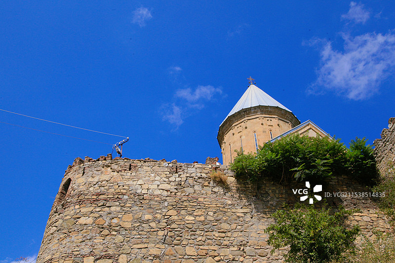 格鲁吉亚乌兹别克风光图片素材