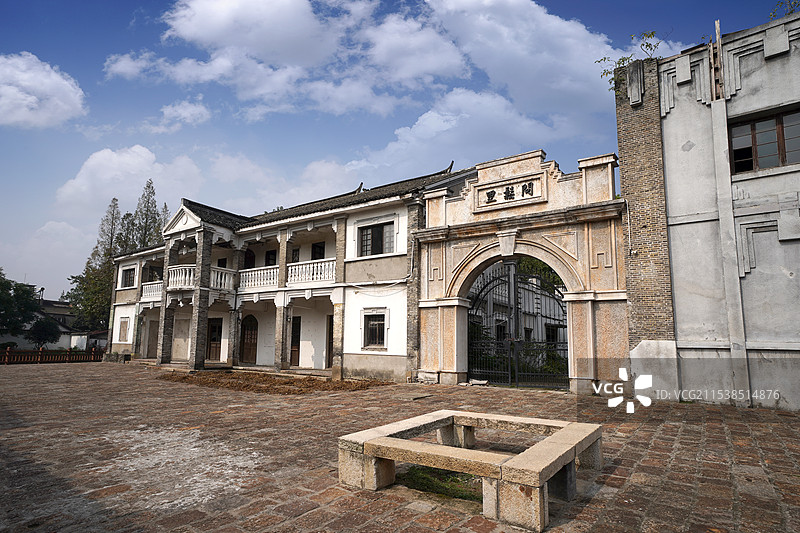 浙江省嘉兴市秀洲区新塍古镇图片素材