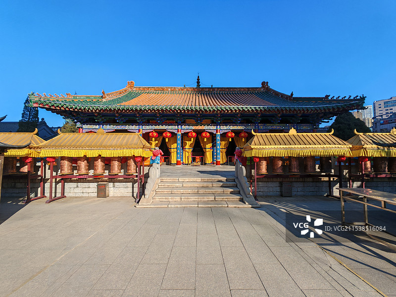 沈阳皇寺图片素材