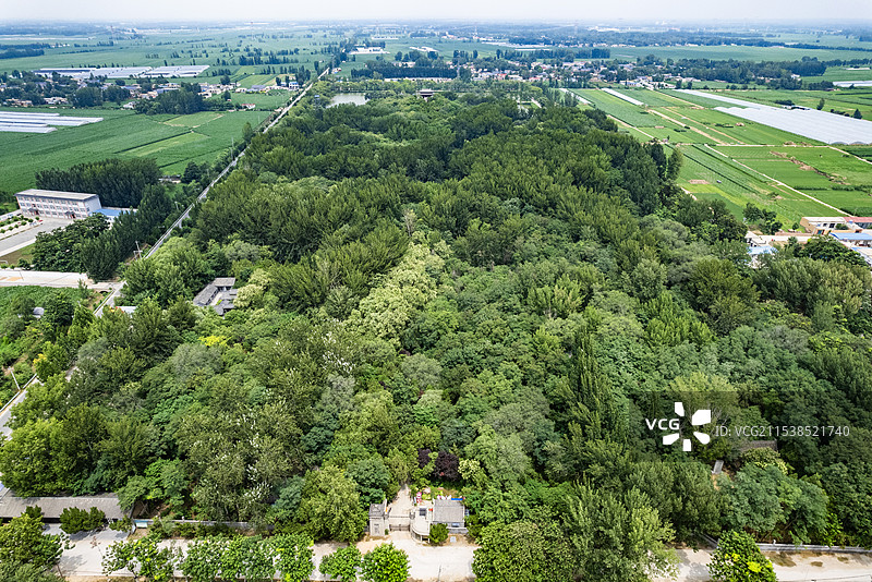 山东省聊城市阳谷县景阳冈景区景观图片素材