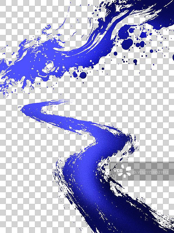 抽象大气水墨元素图片素材