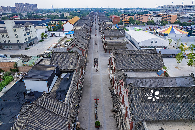 山东省聊城市阳谷县紫石街景观图片素材