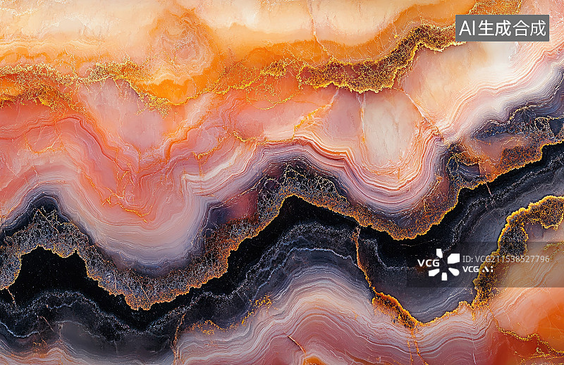 【AI数字艺术】大理石花纹背景图片素材