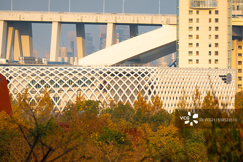 上海世博文化公园原法国馆，罗丹艺术中心图片素材