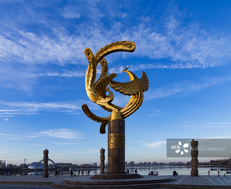 金凤广场图片素材