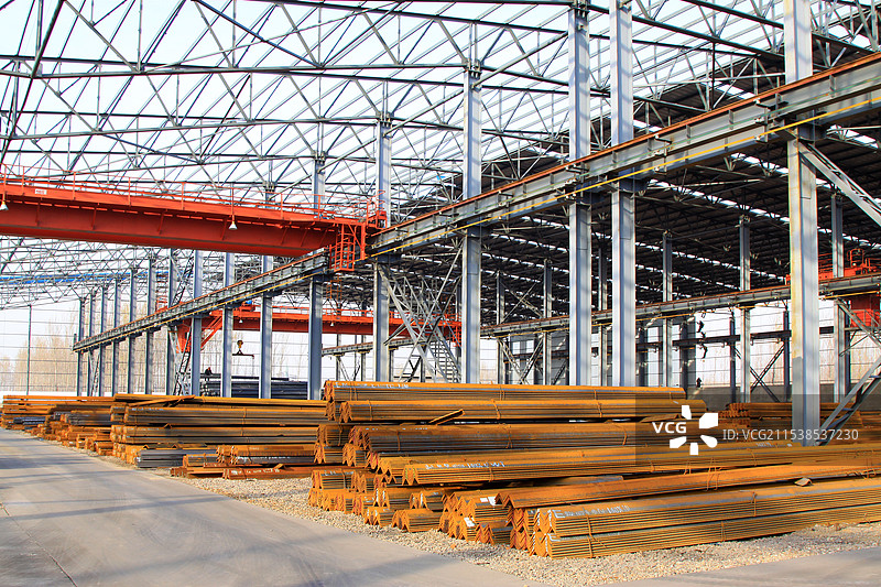 钢铁企业厂房图片素材