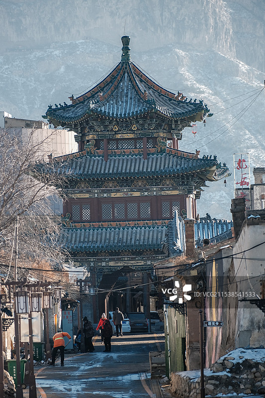 浑源县城图片素材