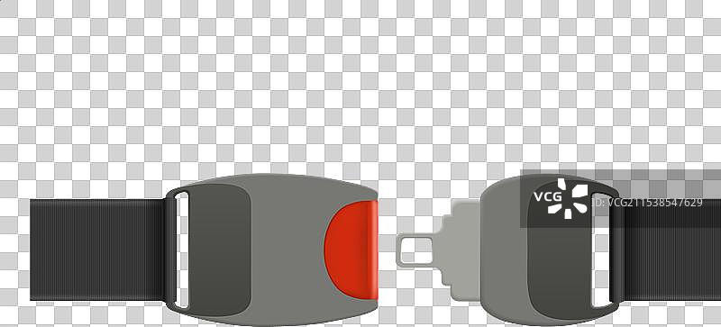 安全带系好您的安全带警告横幅图片素材