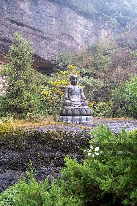 陕西铜川宜君县玉华宫遗址肃成院遗址图片素材