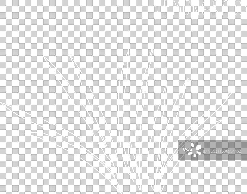 手绘的香茅草图案图片素材