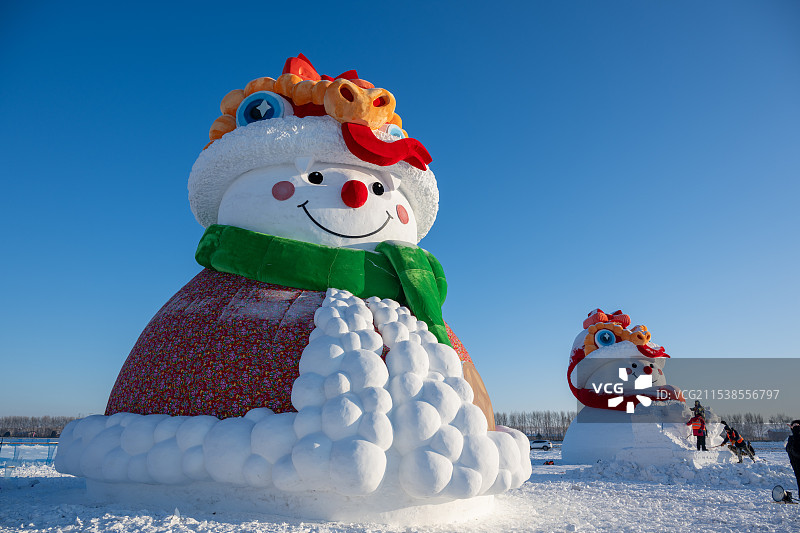雪人王国图片素材