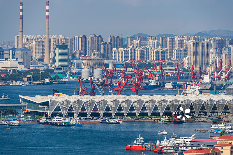 青岛邮轮母港客运中心图片素材