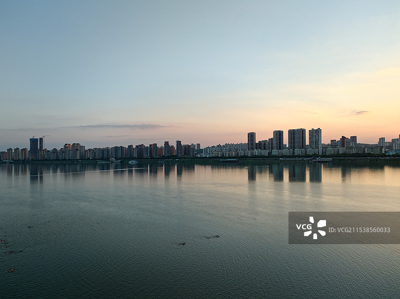 航拍吉安大桥图片素材