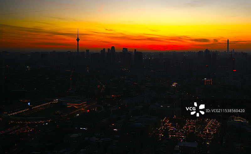 天津五大道风景区图片素材