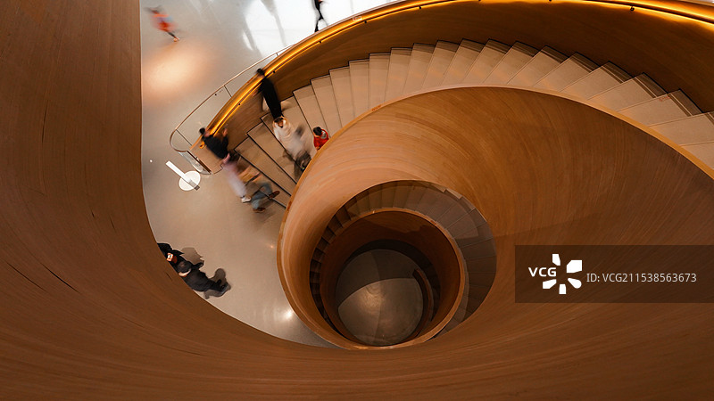 成都美术馆-梯韵流风图片素材