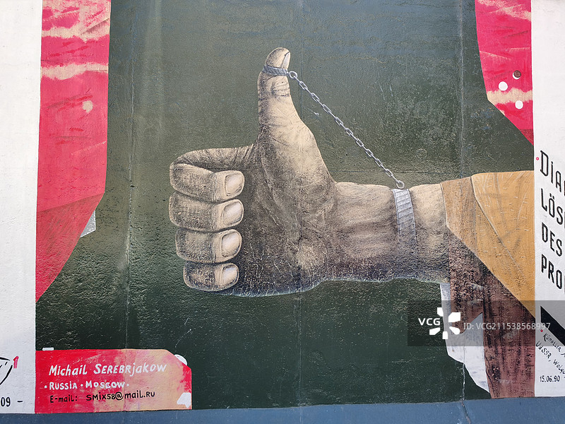 德国柏林墙图片素材