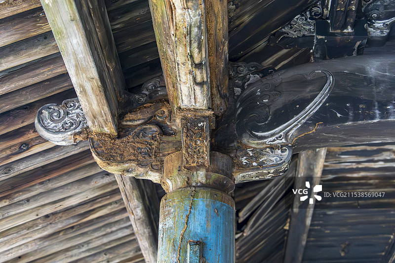 南阁村民居-果木场举人第图片素材