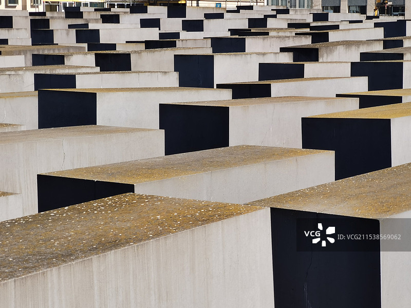 德国柏林犹太人受害者纪念碑图片素材