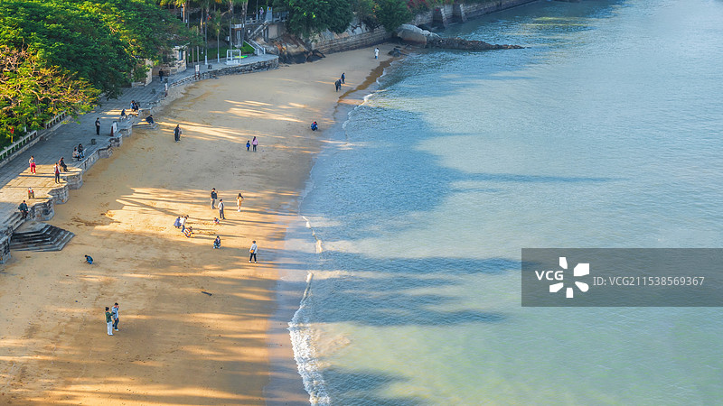 鼓浪屿沙滩图片素材