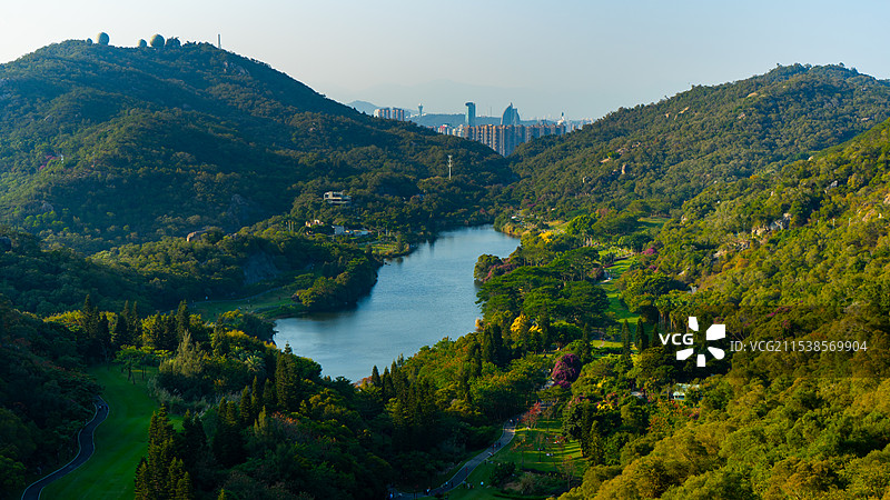 厦门上李水库图片素材