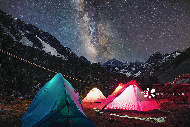 星空之夜图片素材