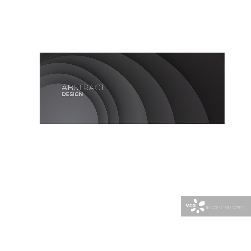 黑色纸圈分层背景图片素材