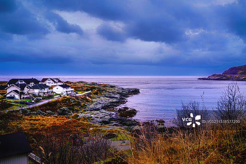 峡湾风光图片素材
