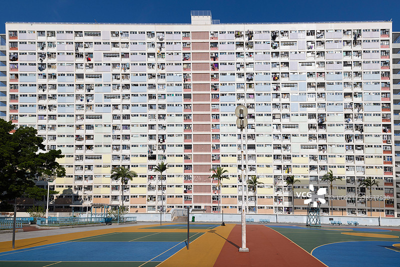 香港彩虹邨图片素材