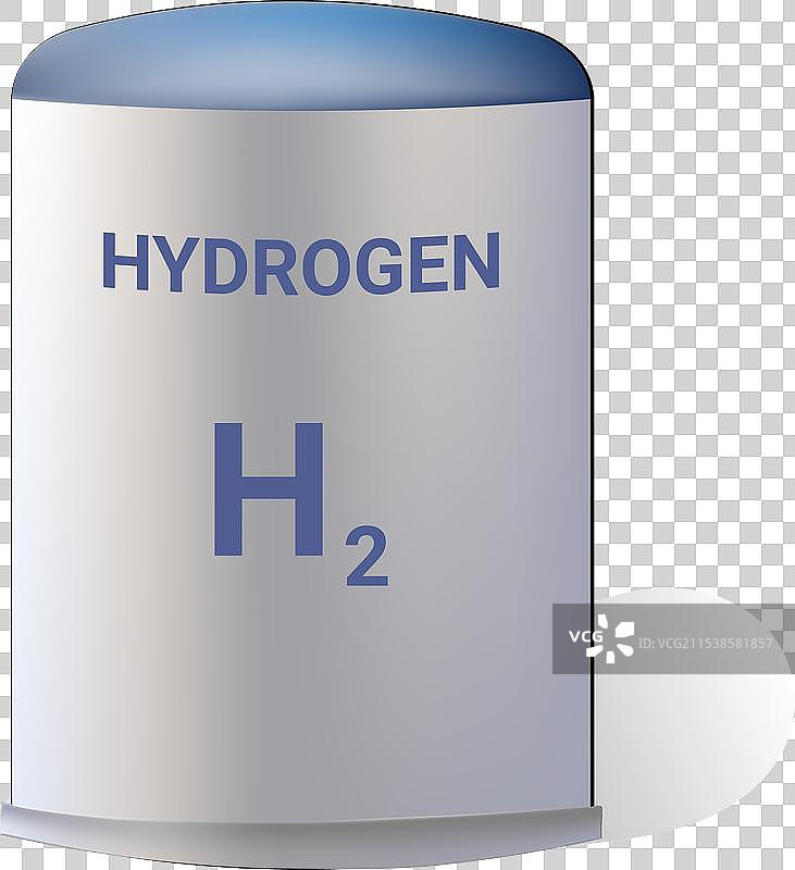 氢气储存罐 H2 绿色能源与生态图片素材