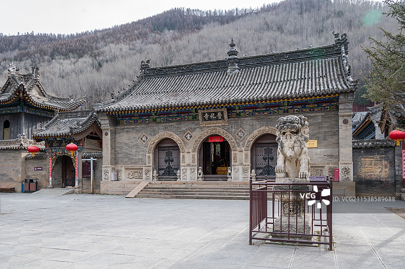 五台山 普化寺图片素材