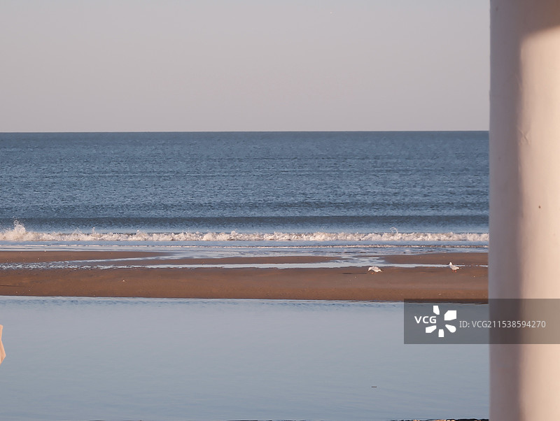 阿那亚冬日海滩图片素材