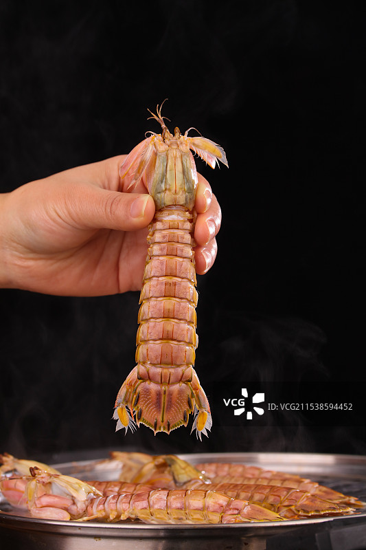 清蒸皮皮虾图片素材