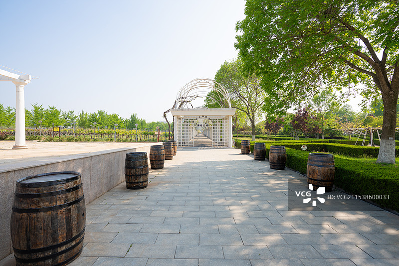 张裕葡萄酒庄园图片素材