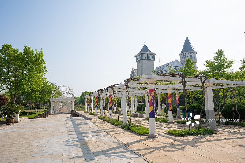 张裕葡萄酒庄园图片素材