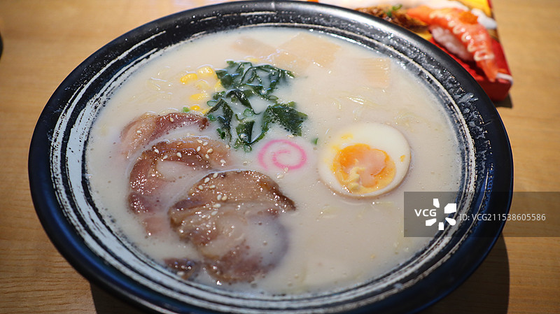 日式豚骨拉面图片素材