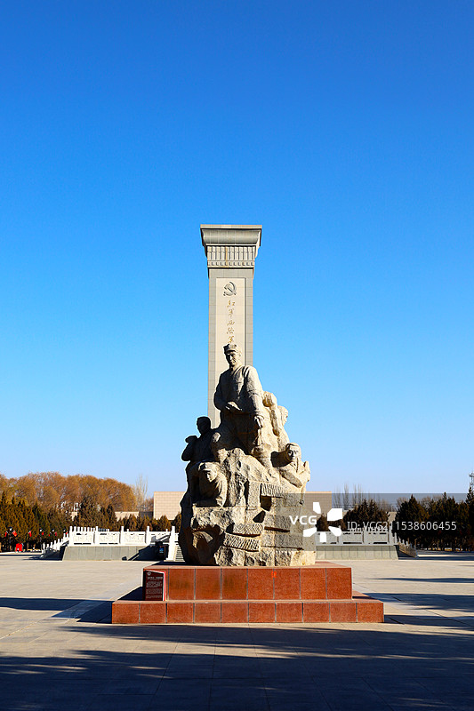 中国工农红军西路军纪念馆图片素材