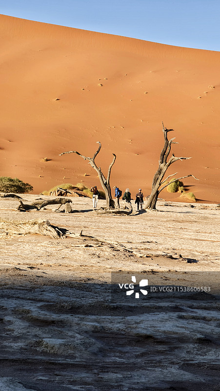 死亡谷：纳米比亚之谜，一个充满神秘色彩的地方…图片素材