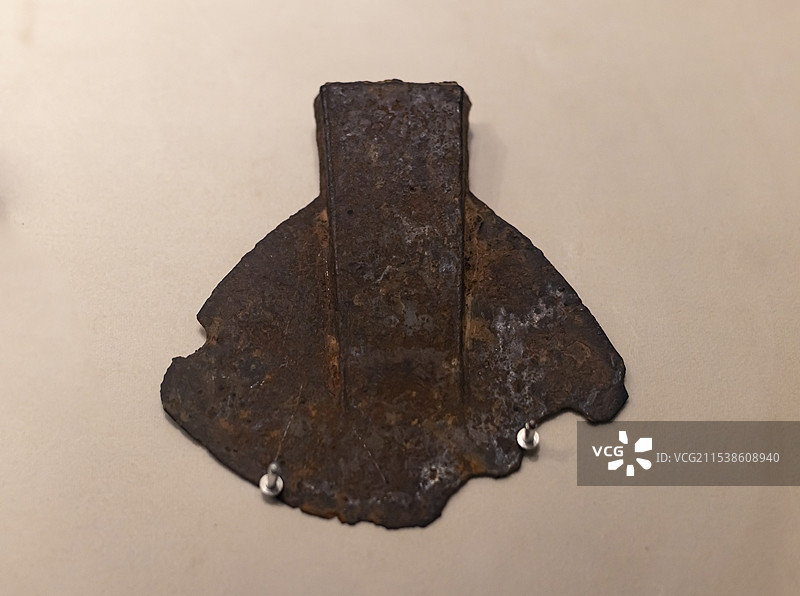 铁铲 战国 越城区迪荡城建出土 绍兴博物馆图片素材