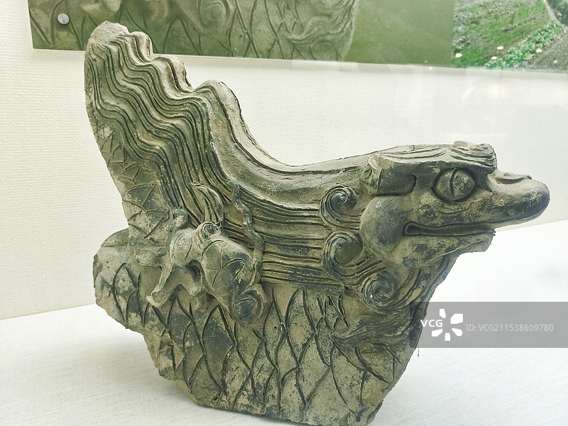 明代陶脊吻图片素材