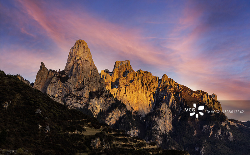 东方伊甸园 醉美扎尕那图片素材