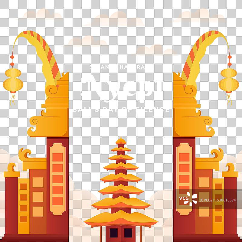 巴厘岛宁静日设计图片素材