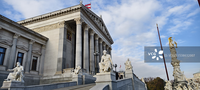 奥地利维也纳～国会大厦图片素材