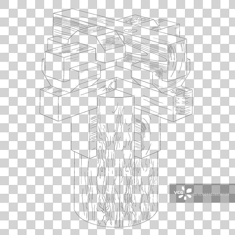 非遗榫卯图片素材