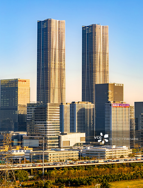 科学之门 张江科学城科技创新策源新质生产力 垂直城市高科技产业园 浦东开发开放 张江高科产业园图片素材