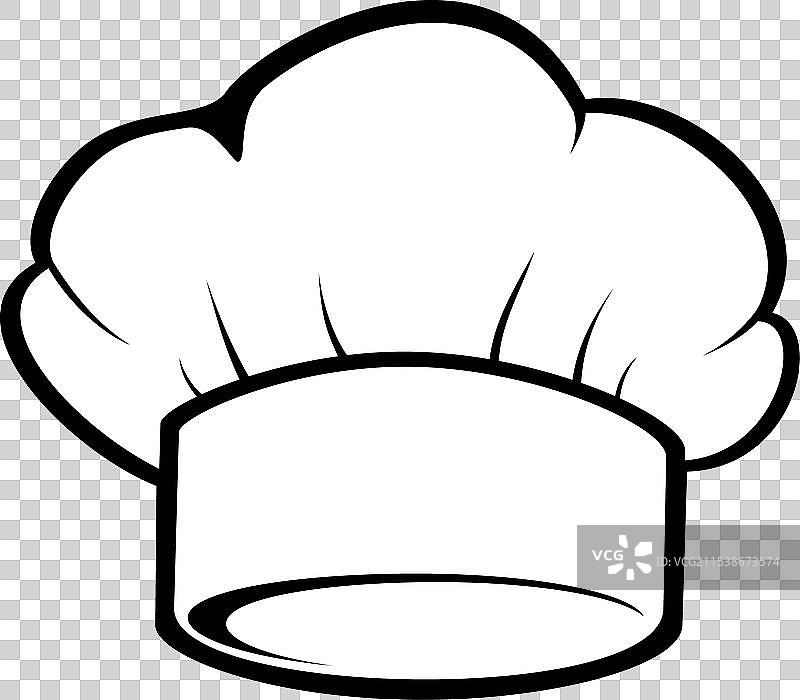 厨师轮廓标志图片素材