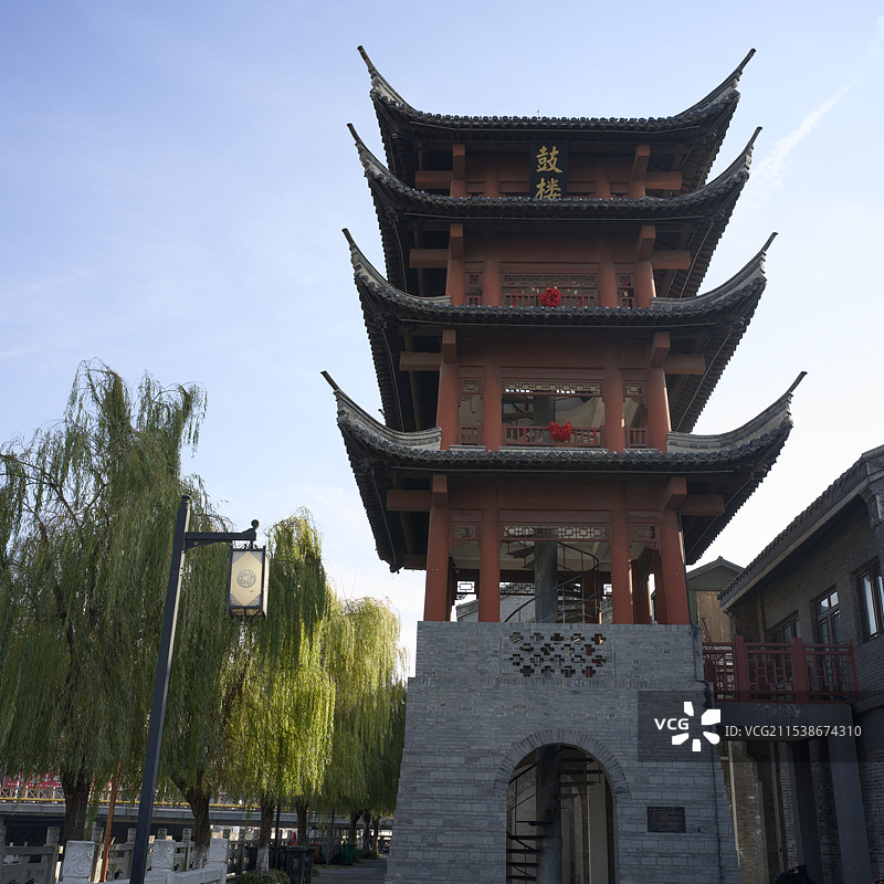 泰州市口岸雕花楼景区图片素材