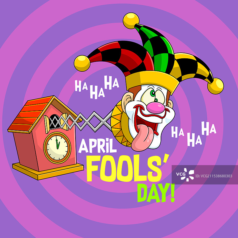 搞笑快乐的小丑玩具卡通角色图片素材