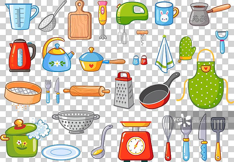 厨房用具套装 厨房器具 工具图片素材
