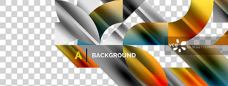 象征创意的抽象几何形状图片素材